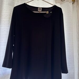 Elegant Black Women's Top